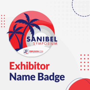 sanibel symposium exhibitor name badge